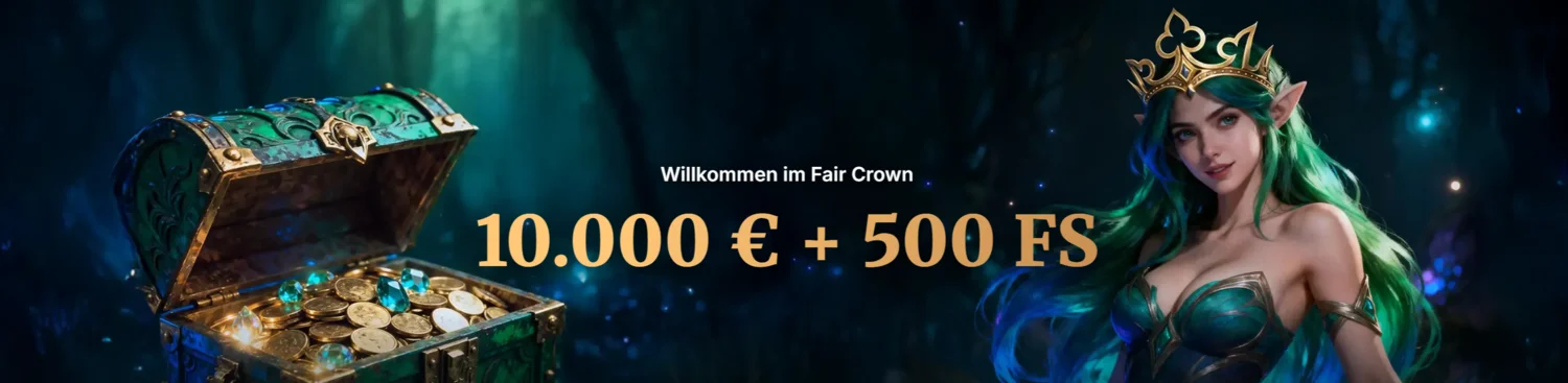FairCrown Casino Banner